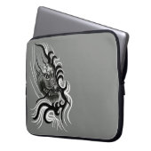 China Dragon in Tattoostyle Laptop Sleeve (Voorkant Links)