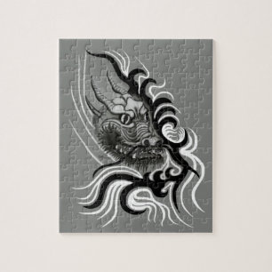 China Dragon in Tattoostyle Legpuzzel