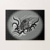 China Dragon in Tattoostyle Legpuzzel (Horizontaal)