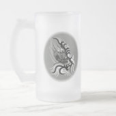 China Dragon in Tattoostyle Matglas Bierpul (Links)