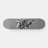 China Dragon in Tattoostyle Persoonlijk Skateboard (Horizontaal)