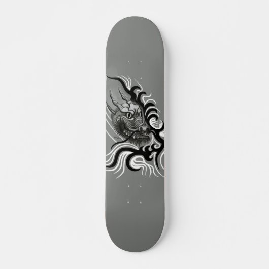 China Dragon in Tattoostyle Persoonlijk Skateboard (Voorkant)