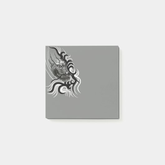 China Dragon in Tattoostyle Post-it® Notes (Voorkant)