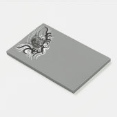 China Dragon in Tattoostyle Post-it® Notes (Schuin)