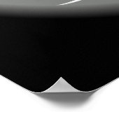 China Dragon in Tattoostyle Poster (Hoek)