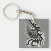 China Dragon in Tattoostyle Sleutelhanger (Voorkant)