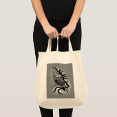 China Dragon in Tattoostyle Tote Bag (Voorkant (product))