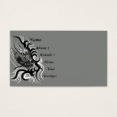 China Dragon in Tattoostyle Visitekaartjes (Voorkant)