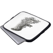 China-Dragon Laptop Sleeve (Voorkant onderkant)