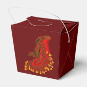 China Dragon red and gold design Bedankdoosjes (Achterkant)
