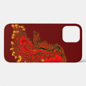 China Dragon red and gold design Case-Mate iPhone Case (Achterkant (horizontaal))