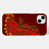 China Dragon red and gold design Case-Mate iPhone Case (Achterkant (horizontaal))