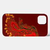 China Dragon red and gold design Case-Mate iPhone Case (Achterkant (horizontaal))