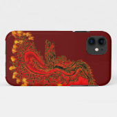 China Dragon red and gold design Case-Mate iPhone Case (Achterkant (horizontaal))