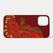 China Dragon red and gold design Case-Mate iPhone Case (Achterkant (horizontaal))
