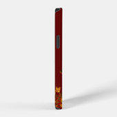 China Dragon red and gold design iPhone Hoesje (Rechterkant)
