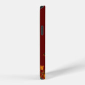 China Dragon red and gold design iPhone Hoesje (Rechterkant)