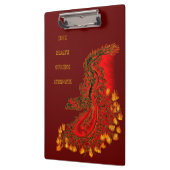 China Dragon red and gold design Klembord (Links)
