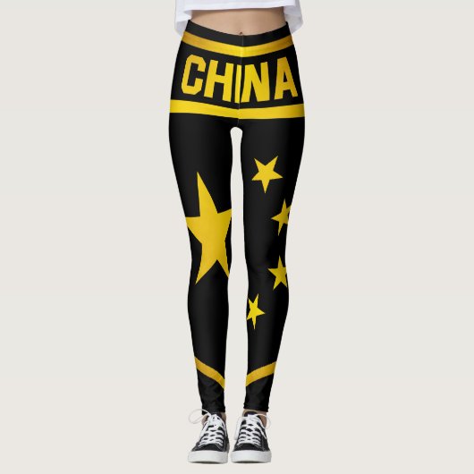 China Emblem Leggings (Voorkant)