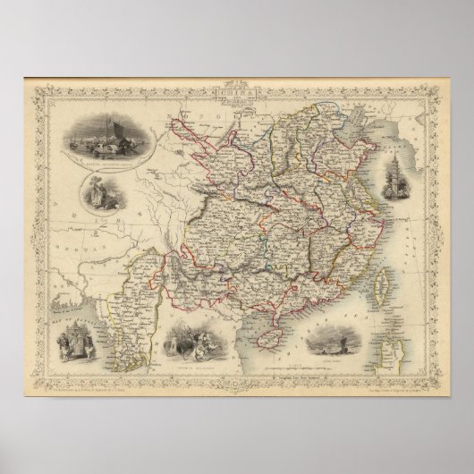 China en Burmah Poster (Voorkant)