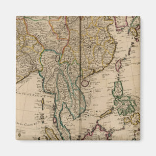 China en India Magneet