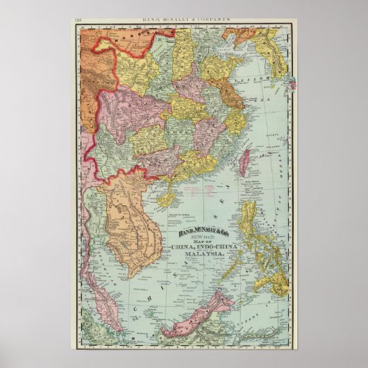 China en Maleisië Poster (Voorkant)