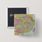 China en Maleisië Vierkante Button 5,1 Cm (Voorkant /achterkant)