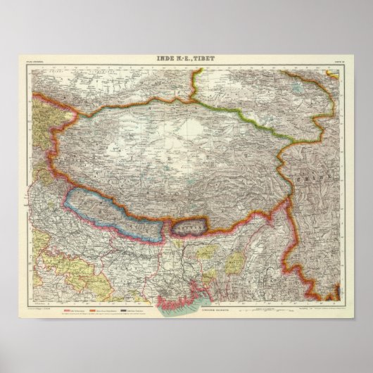 China en Tibet Poster (Voorkant)