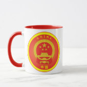 China Erfgoed Embleem Mok (Links)