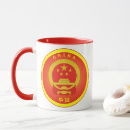 China Erfgoed Embleem Mok