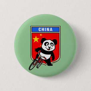 China Fietsen China Ronde Button 5,7 Cm