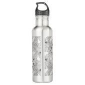 China Fish Doodle Waterfles (Achterkant)