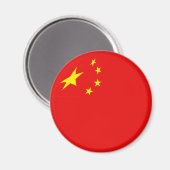 China Fisheye Vlag Magneet (Voorkant / Achterkant)