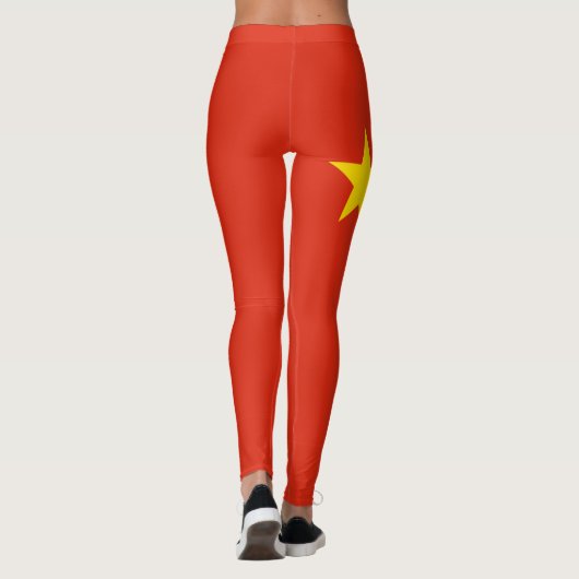 China flag Leggings (Achterkant)