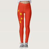 China flag Leggings (Voorkant)