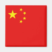 China Flag Magnet (Voorkant)