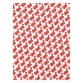 CHINA Flag Map Stijlvol Patriottisch Geometrisch Tafelkleed (Voorkant)