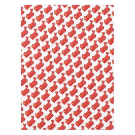 CHINA Flag Map Stijlvol Patriottisch Geometrisch Tafelkleed