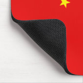 China Flag Mousepad Muismat (Hoek)