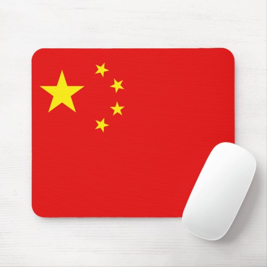 China Flag Mousepad Muismat (Met muis)