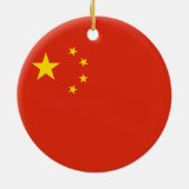 China Flag Ornament (Achterkant)