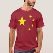 China Flag Star T-shirt (Voorkant)