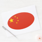 China Flag Sticker (Envelop)