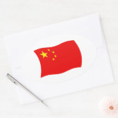 China Flag Sticker (Envelop)