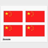 China Flag Sticker (Vel)