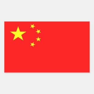 China Flag Sticker