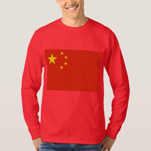 CHINA FLAG T-SHIRT (Voorkant)