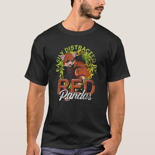 China Forest Animal Wildlife Chinese Red Panda T-shirt (Voorkant)
