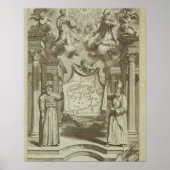 "China geïllustreerd" door Athanasius Poster (Voorkant)