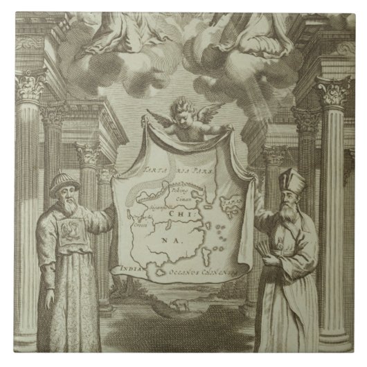 "China geïllustreerd" door Athanasius Tegeltje (Voorkant)